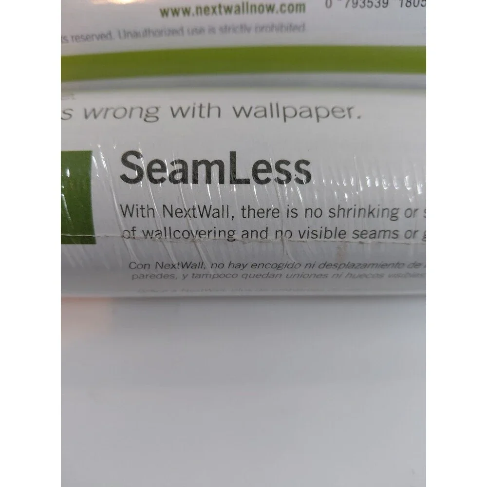 NextWall EasyOff Seamless Pre-pasted Wallpaper Roll Brown Gold Crackle ARC10305